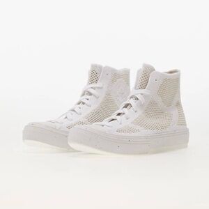 NWOB Converse Chuck 70 Flyknit Knit White Beige High Top Sneakers Sz 7.5
